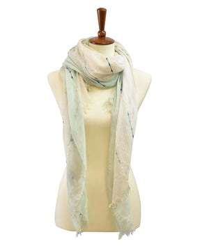 OMBRE DASHED LINKED SCARF