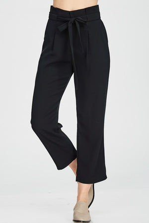 Belted Ankle Trouser