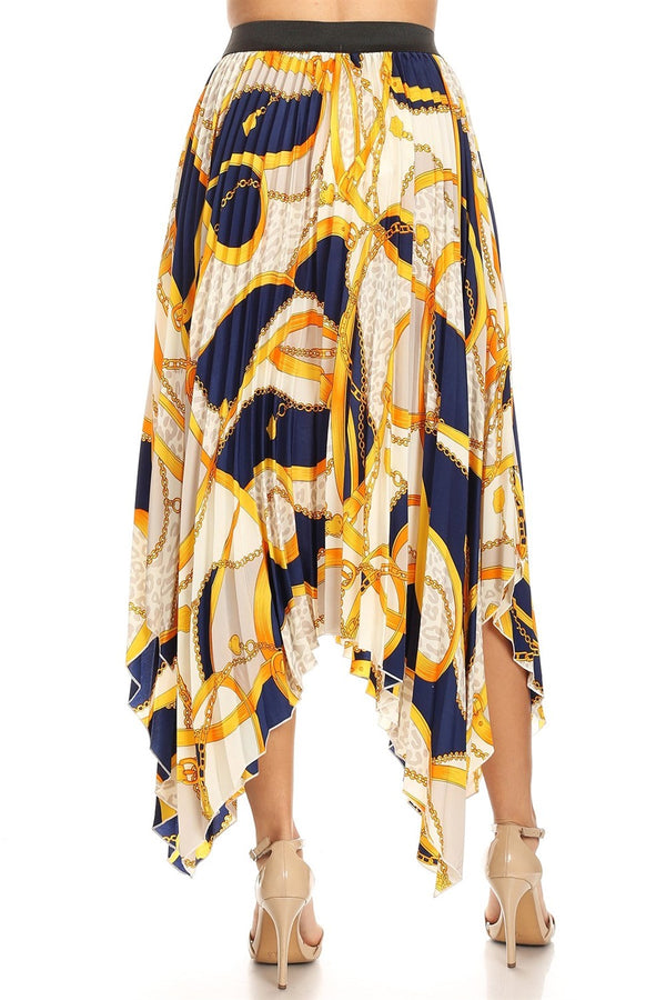 スカート Souvenir Scarf Print Pleated Skirt Zara | Skirts | Zara Scarf Print Pleated Midi Skirt Xs