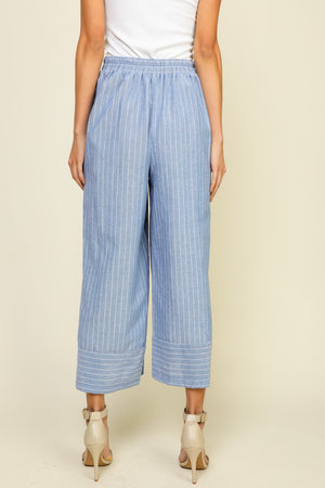 Highwaist Gaucho Pant With Buttons