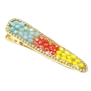Rainbow Jewels Hair Clip