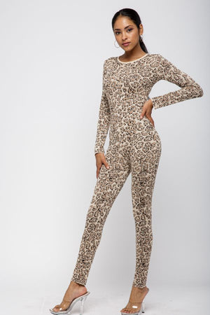 Leopard Cat Suit