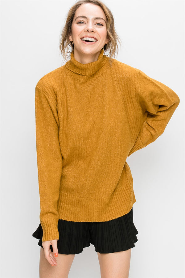 Oversized Turtleneck Sweater