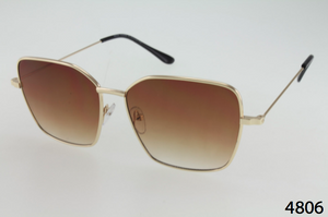 Rectangular Frame with Gradiant Lens Sunglasses