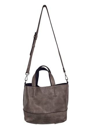 Distressed Reversible Small Tote