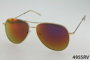 Basic Metal Frame Aviator Sunglasses
