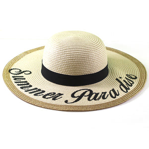 "Summer Paradise" Sun Hat