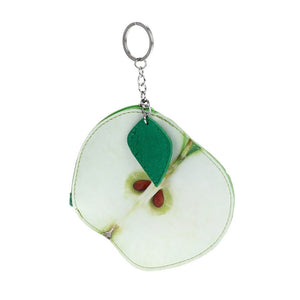 Apple Keychain/coin purse/handbag charm