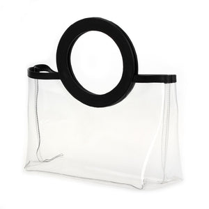 Ring Handle Clear Tote