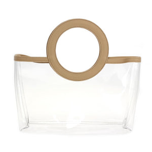 Ring Handle Clear Tote