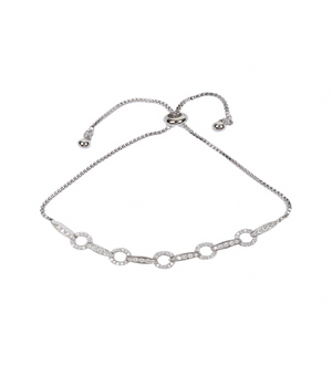 Mini Diamond Links Bracelet