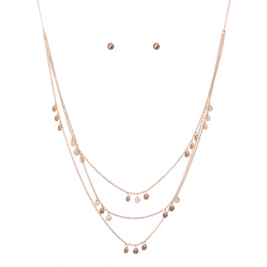 Layered Drops Necklace