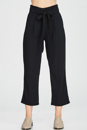 Belted Ankle Trouser