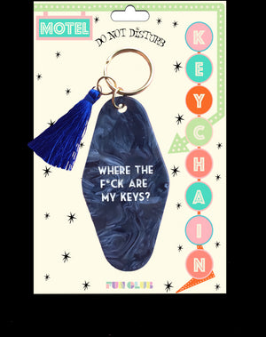 "Where The ..." Keychain