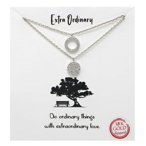 Extra Ordinary Carded Necklace