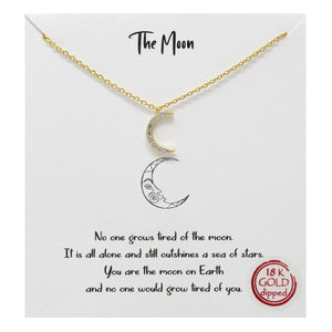 The Moon Carded Necklace
