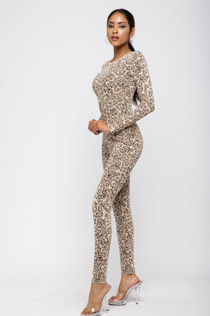 Leopard Cat Suit