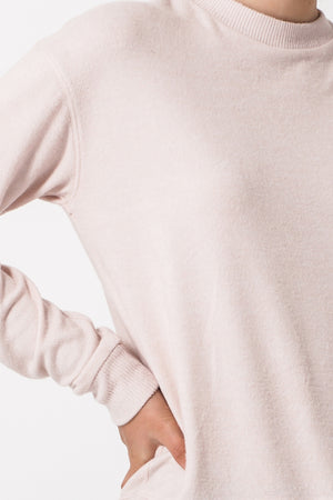 Heathered Pullover Sweat Shirt