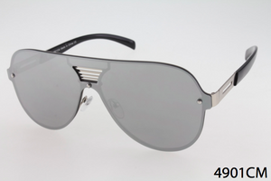 Single Lens Round Wayfarer Sunglasses