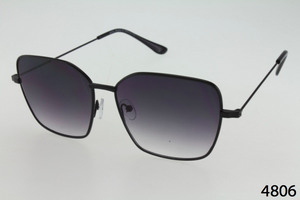Rectangular Frame with Gradiant Lens Sunglasses