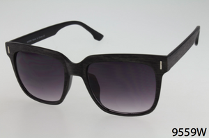 Faux Wood Wayfarer Sunglasses