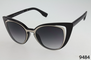 Double Layer Cateye Sunglasses