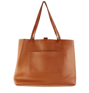 FRONT POCKET SLOUCH TOTE