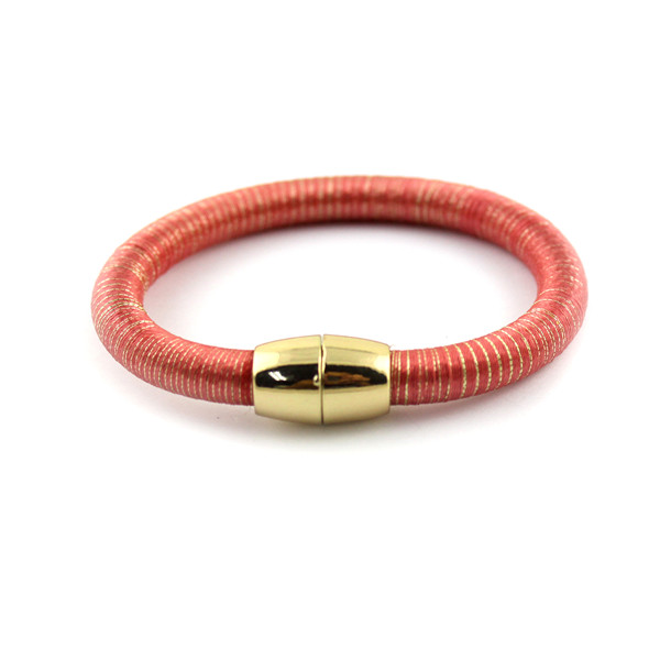 Single Metallic Rope Bracelet