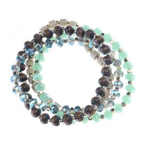 Mixed Bead Stretch BR Set