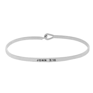 "John 3:16" Message Bracelet