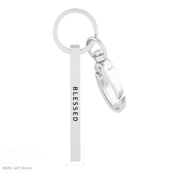 "Blessed" Keychain