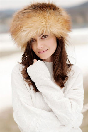 Russian-Style Hat Red Fox