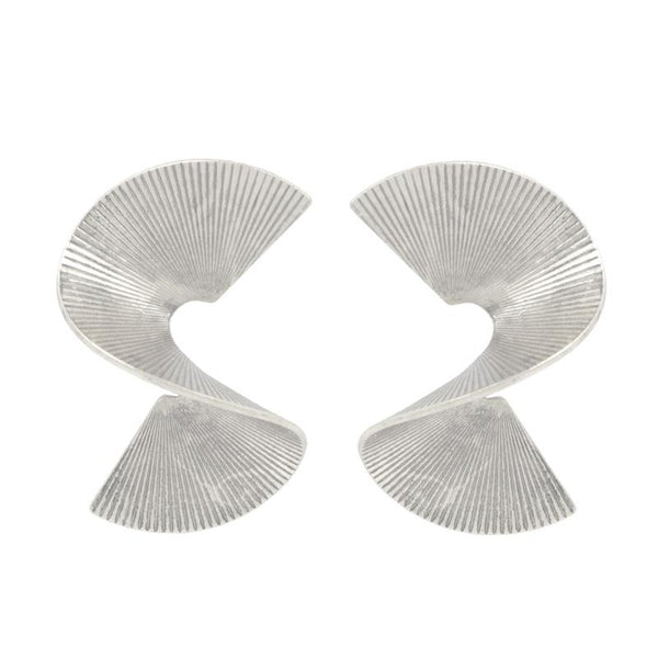 Spiral Fan Earrings
