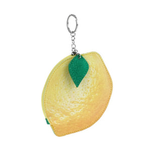 Lemon Keychain/coin purse/handbag charm