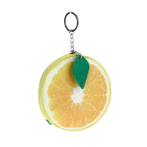 Orange Keychain/coin purse/handbag charm