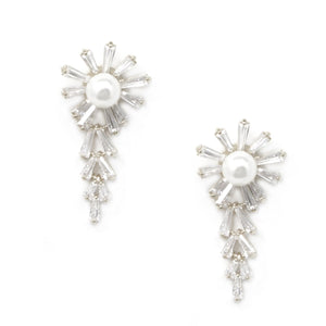 Dripping Snow Flake Earrings
