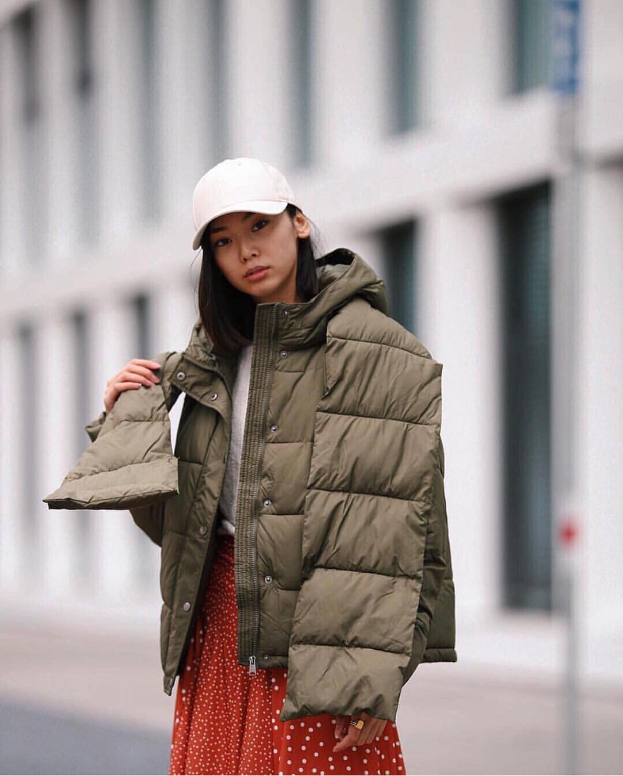 Scarf Puffer Short Jacket - Tias Place Scarf Puffer Short Jacket - Tias Place